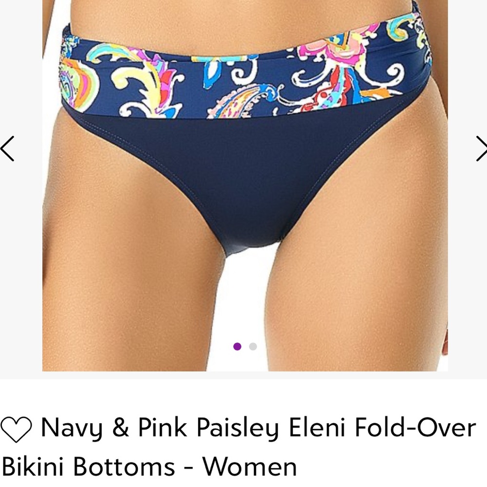 Anne Cole swim fold over bikini bottoms